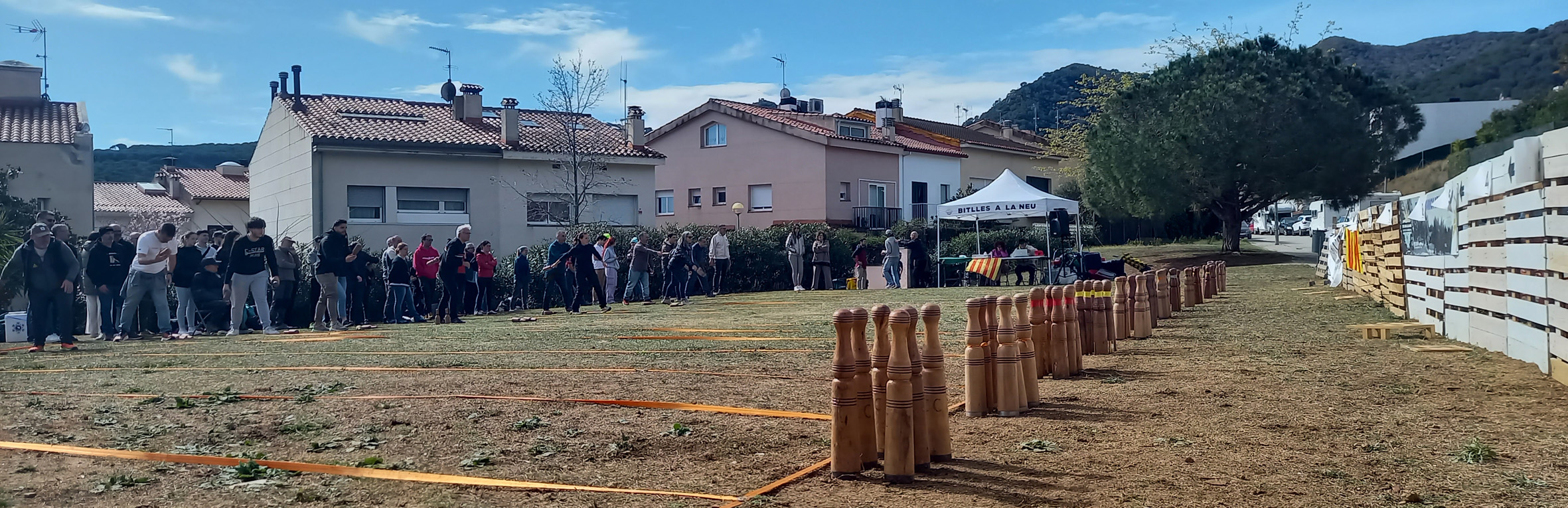 <strong>Un equip de Tots per Argentona participa a la lligueta local de Bitlles Catalanes (Bitlles a 6)</strong>